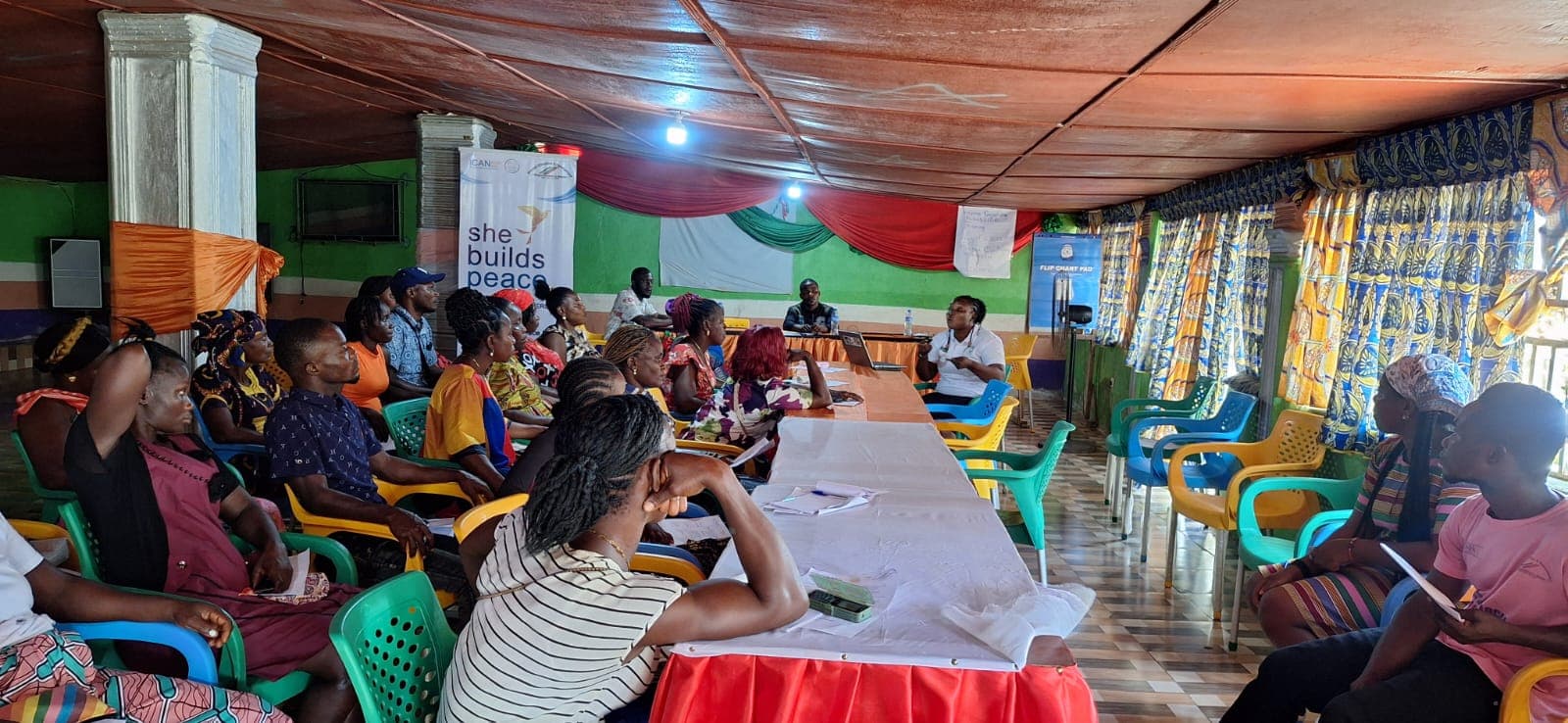 WEDOL women empowerment program - women participating in community training